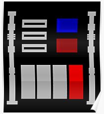 Darth Vader's Chest Panel Poster