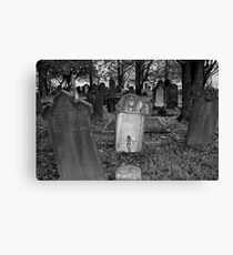 Headstones Canvas Print