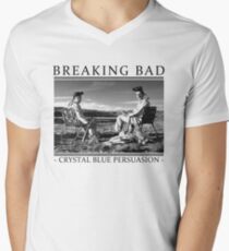 Breaking Bad - Crystal Blue Persuasion Men's V-Neck T-Shirt