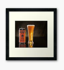 Stones Bitter Framed Print