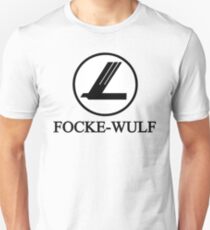 Focke-Wulf Aircraft Logo (Black) Unisex T-Shirt