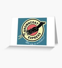 Browncoat Express Greeting Card