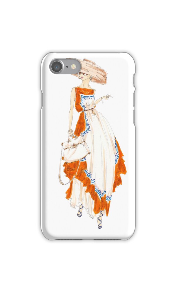 fashion illustration iphone quot summer dress fashion illustration quot iphone cases fashion illustration iphone quot summer dress fashion illustration quot iphone cases