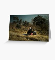 Village scape Greeting Card
