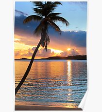 Tropical Sunset St. Thomas Poster