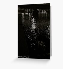 Vistula River at the Wawel Hill (Cracow). Poland. Greeting Card