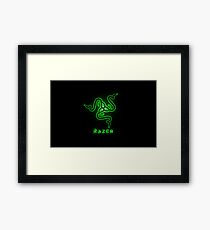 Razer Framed Print