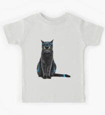My black cat is a pokemon ! Kids Tee