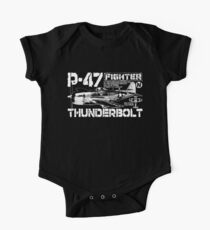 P-47 Thunderbolt Baby Body Kurzarm