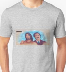 Ron Burgandy And Jesus Mobile Merchandise Unisex T-Shirt