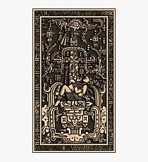 Sala Tumba de Pakal2 Photographic Print