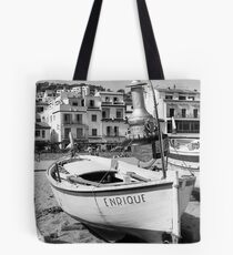 Wooden Fishing Boat "Enrique" Tote Bag