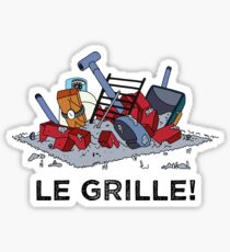Le Grille! Sticker