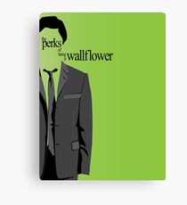 Minimalist The Perks of Being a Wallpaper Poster Canvas Print