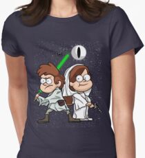 Wonder Twins Star Wars Women's Fitted T-Shirt