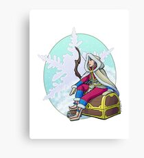 Frozen Respite Canvas Print