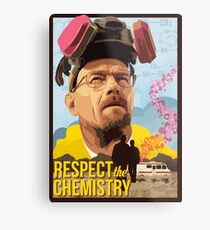 Respect the Chemistry Metal Print