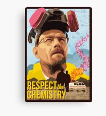 Respect the Chemistry Canvas Print