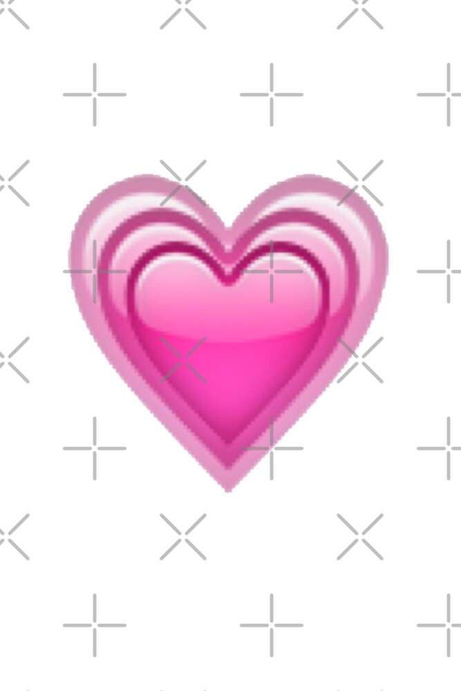 "Bursting Heart Emoji" by victoriab123 Redbubble