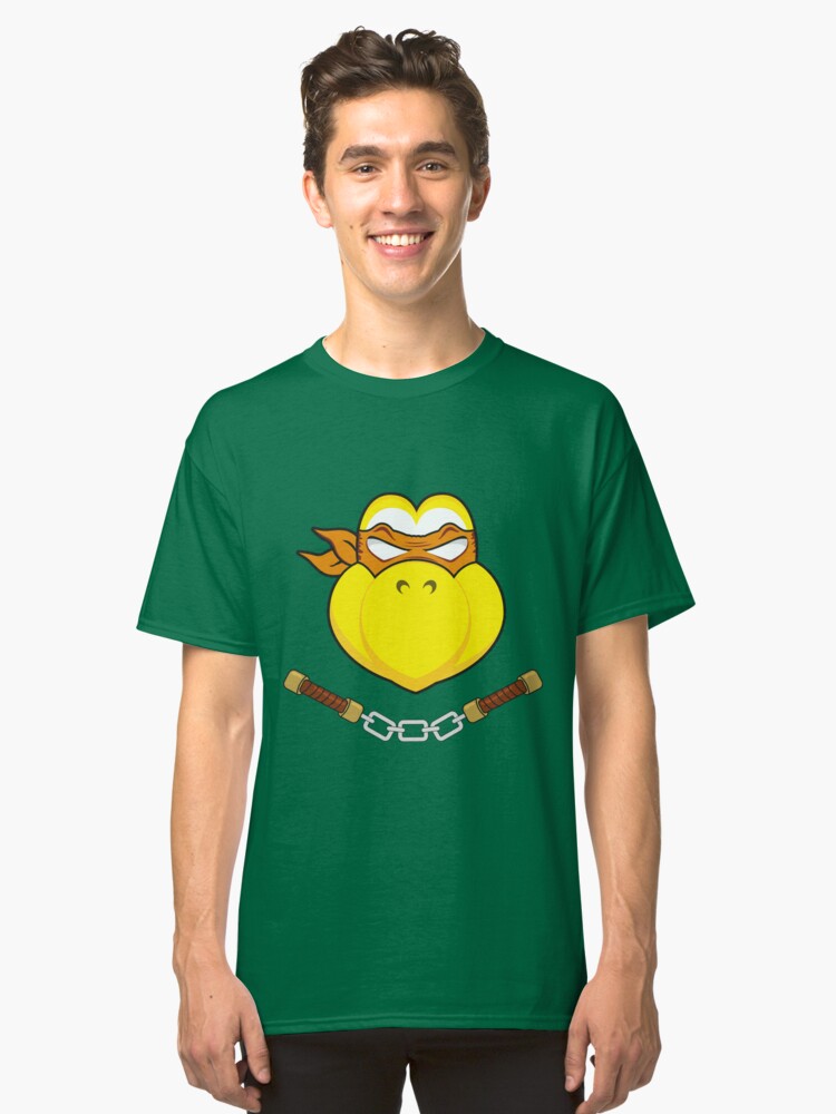 Alternate view of Troopa Power Orange Classic T-Shirt