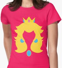 Peach Women's Fitted T-Shirt