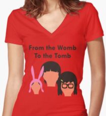 Belcher Family Oath Women's Fitted V-Neck T-Shirt