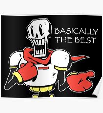 Papyrus from Undertale Poster