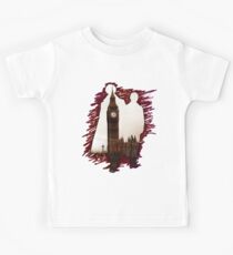Sherlock Holmes Sillhoute Kids Tee