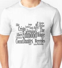 Characters of The Count of Monte Cristo Unisex T-Shirt
