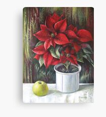 Christmas colors Canvas Print