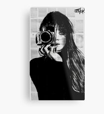 lens Metal Print
