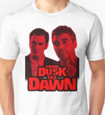 Camiseta unisex Desde el atardecer hasta el amanecer