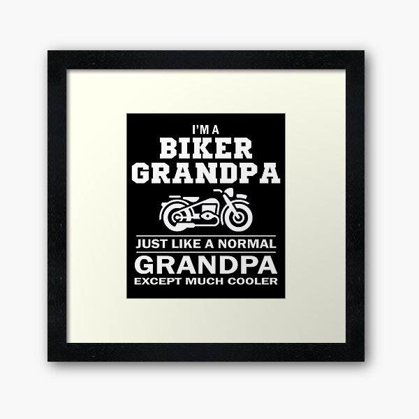 Motorbike Harley Themed Gifts For A Grumpy Old Biker Dad Husband Grandad Papa