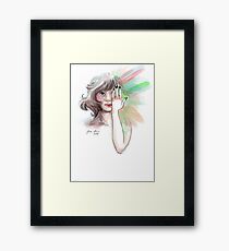 Everyone has something to hide Framed Print