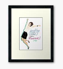 Highschool graduation Framed Print