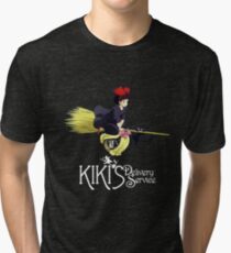 Kiki's Delivery Service-Studio Ghibli Tri-blend T-Shirt