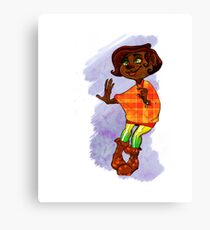 Colours Canvas Print