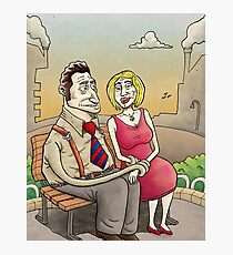 Lovers Photographic Print