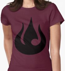 Fire Nation Royal Banner Women's Fitted T-Shirt