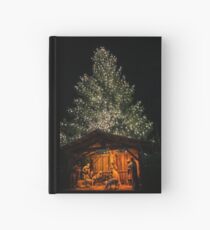 Nativity and Tree Hardcover Journal