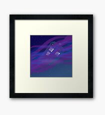 Phone Booth Framed Print