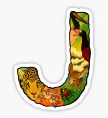 The Letter J Sticker
