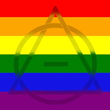 Therian Theta Delta Symbol Pride/lgbtq 3'x3' Stickers -  Norway