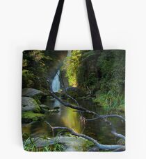 Ngatuhoa Ghost Fantail Rainbow Tote Bag
