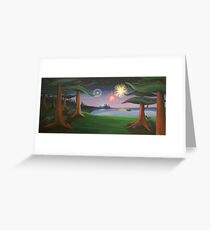 View From The Park Greeting Card