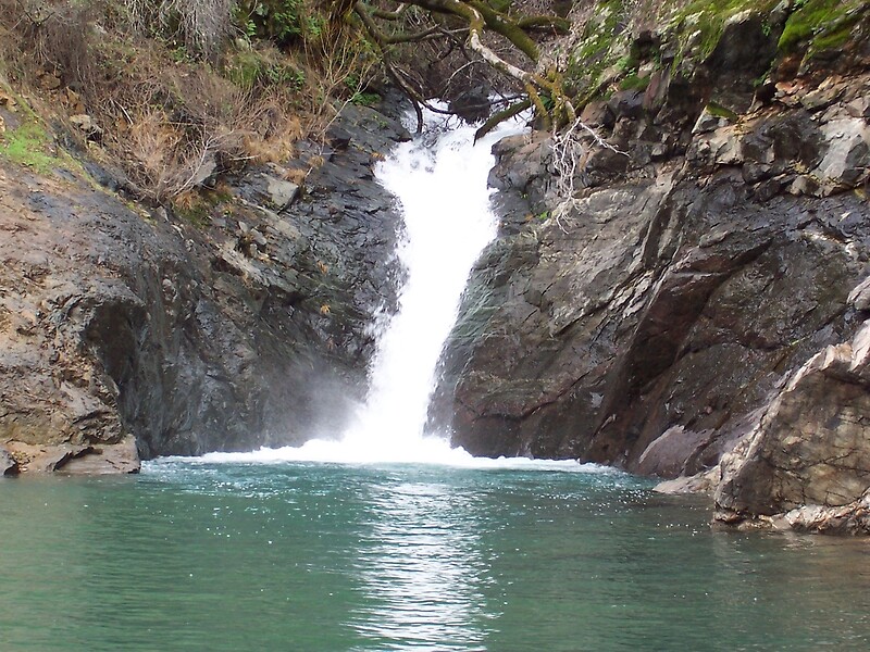 "Waterfall On Shasta Lake" By Rdgregory | Redbubble