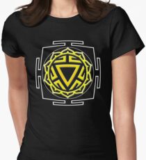 CHAKRA_3rd_MANTRA_2014 Women's Fitted T-Shirt