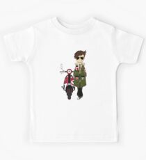 Mod Boy & Retro Scooter Kinder T-Shirt