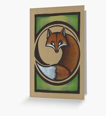 Fox Greeting Card
