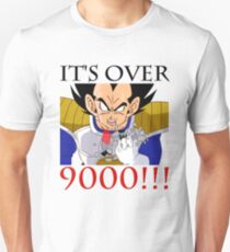 IT'S OVER 9000!!! Slim Fit T-Shirt